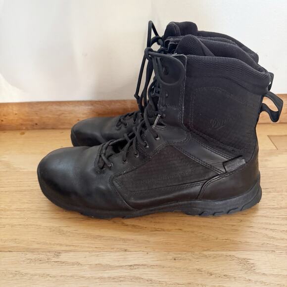 Danner Lookout 8" Black Waterproof Tactical Combat Boots Men's Size 12 - Picture 4 of 6